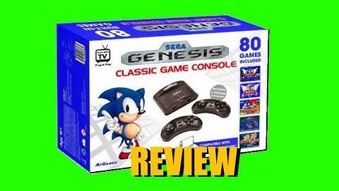 Sega Genesis Classic Game Console Review
