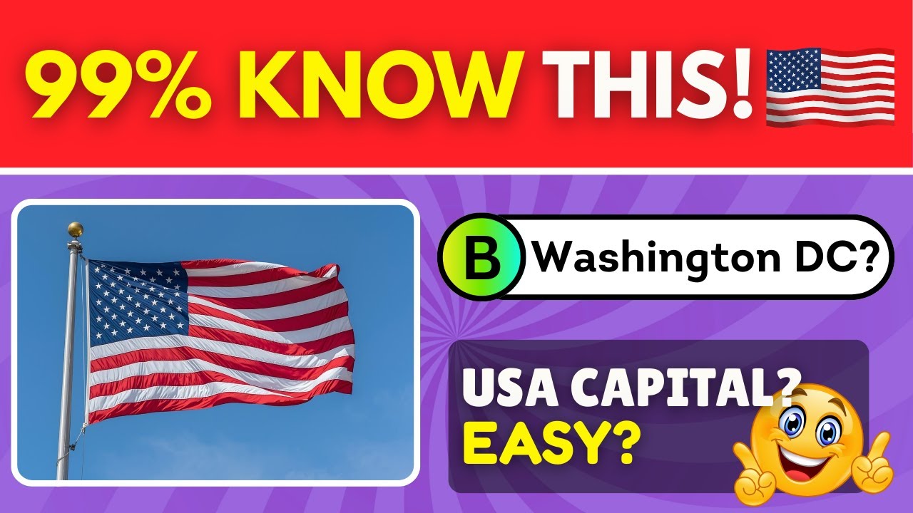 World Capitals Quiz 🧠 | Test Your Geography Knowledge!