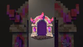 Minecraft | Oblivion Gate with Nether Portal #minecraftbuilding