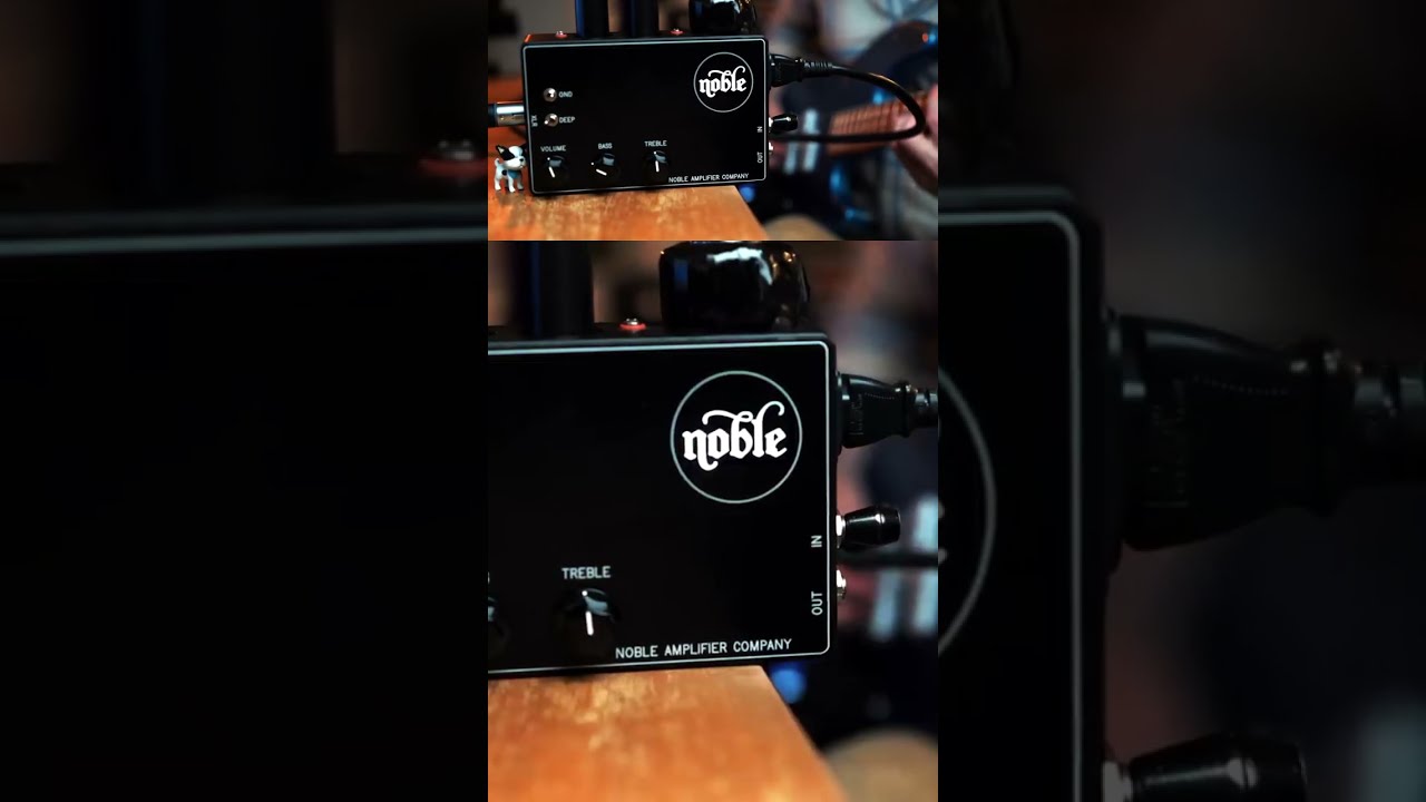 The Noble Bass Pre Amp and DI 😍 - YouTube