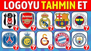 Logoyu Tahmin Et !🤔 Futbol Özel ! ⚽ 5 Saniyede Logo Tahmin Et !😱
