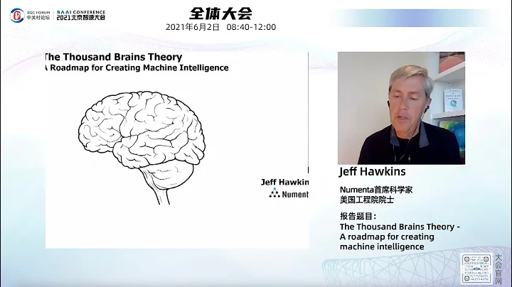 Jeff Hawkins BAAI Conference 2021: The Thousand Br...