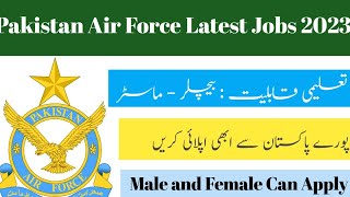 PAF Jobs 2023  Online - Apply Pakistan Air force Latest Jobs 2023 Apply Online Now by Daily Job Online 40 views 9 months ago 1 minute, 57 seconds