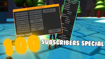 THREE OVERPOWERED ROBLOX SCRIPTS 100 SUBSCRIBER SPECIAL (PROJECT LAZARUS, BROKEN BONES, ETC.)