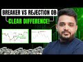 ICT Breaker Order Block VS Rejection order Block Simplified - Best Breaker Block Trading Strategy