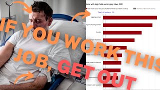 Why you should never work these jobs - Top10 most DANGEROUS JOBS