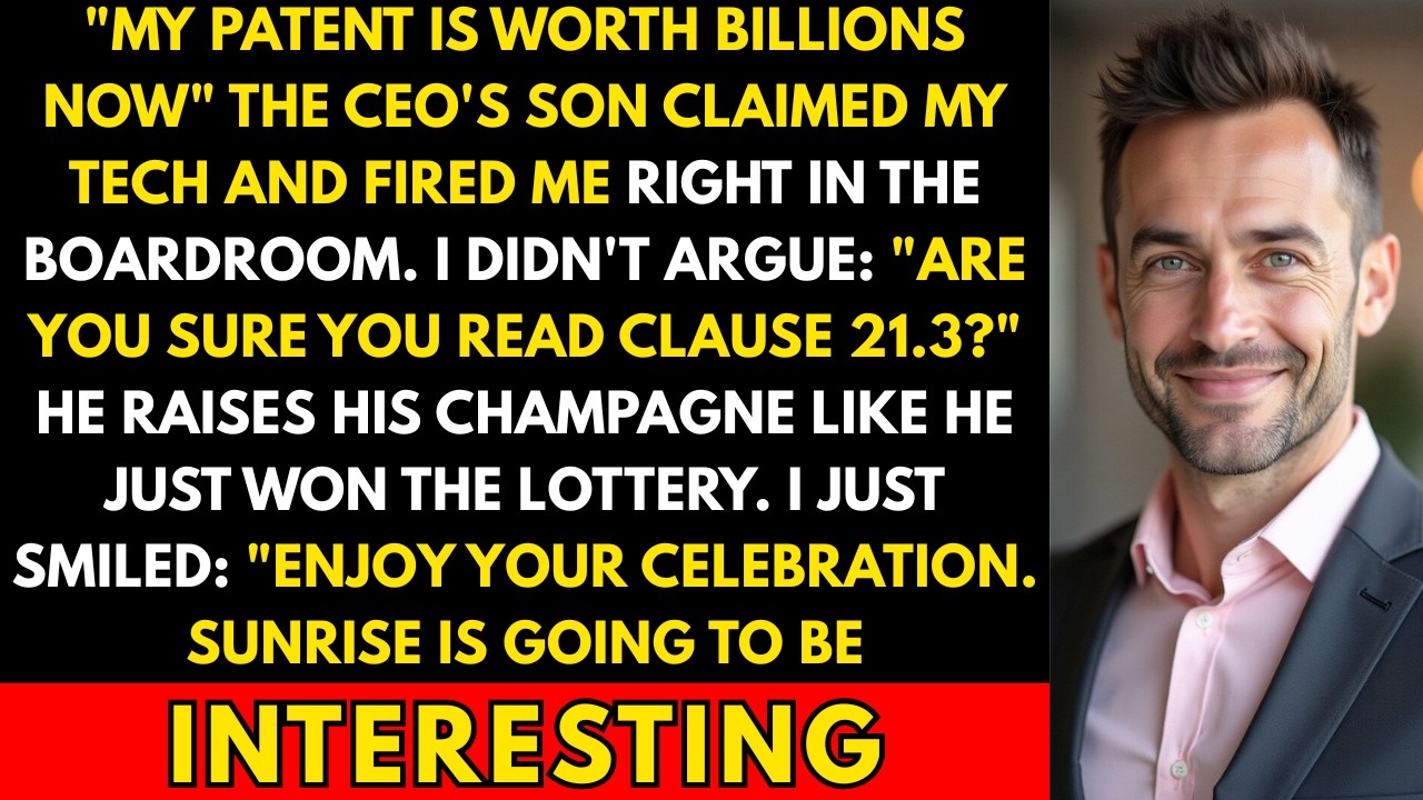 CEO's Son Stole My $1.8B Patent And Fired Me So I Revoked The License And Bankrupted Him