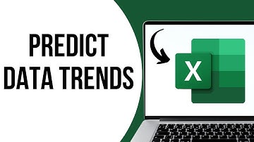 How to use the trend function in Excel ?