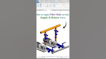 Revit Plumbing Filter Rule | #plumbing #revitmep #mep #hvac #shortfeed #shortvideo