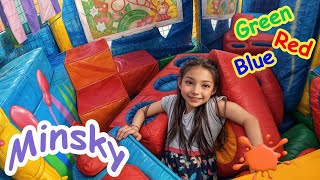 Learning With Minsky at an Indoor Play Place Playground for Kids | Educational Videos for Toddlers screenshot 4