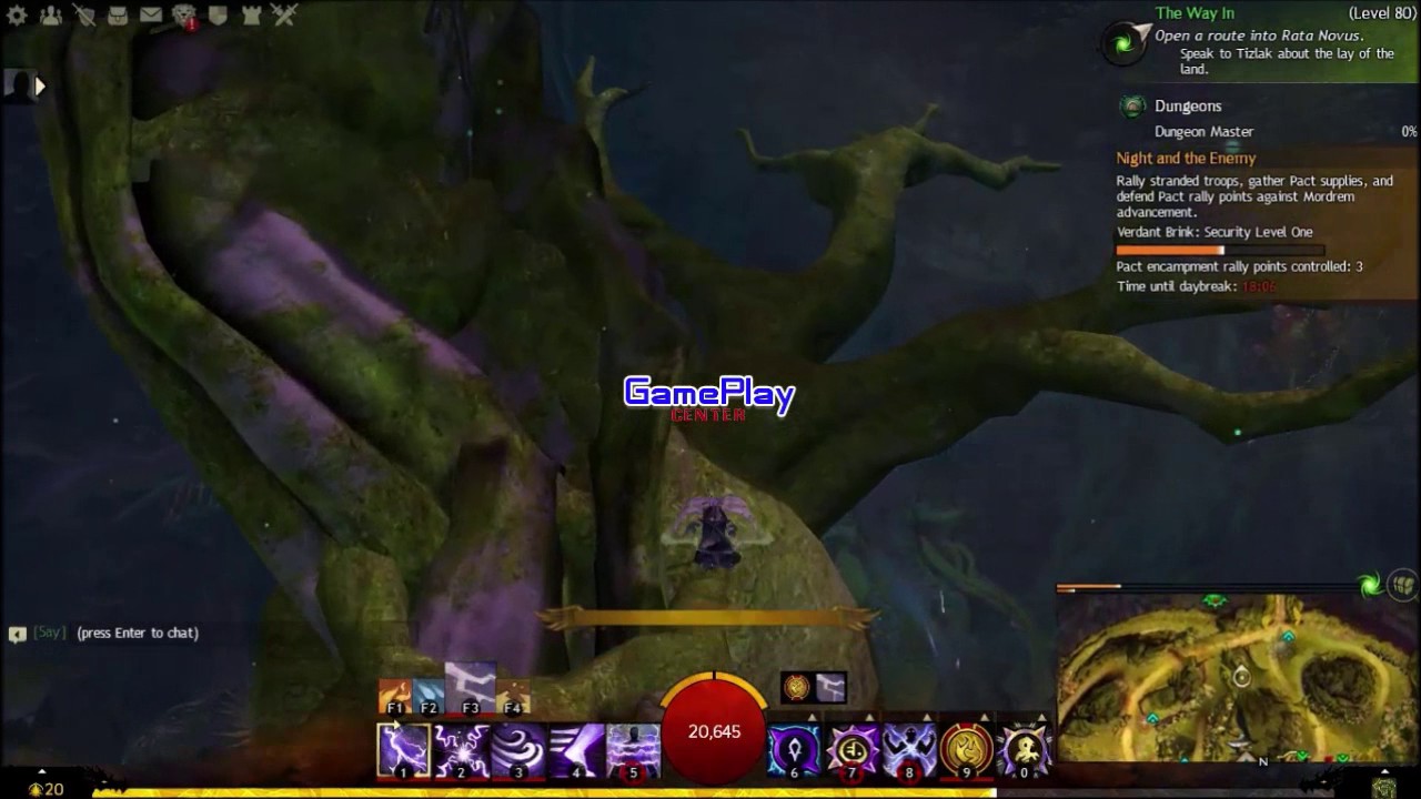 GW 2 Thistlevine Ravine Mastery Point Easy Way