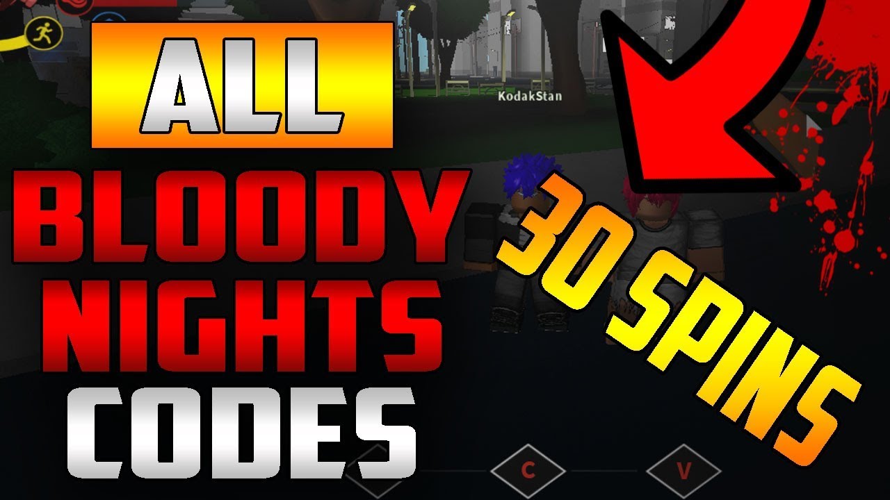 Ghouls Bloody Nights Spin Codes 07 2021 - one eyed tokyo ghoul bloody nights roblox codes