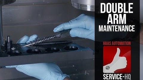 Side Mount Tool Changer (SMTC) Double Arm Maintenance - Haas Automation Service Video