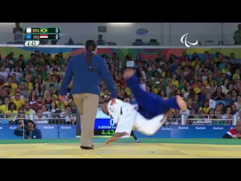 Judo | brazil v Iraq | Men's +100 kg Quarterfinal | Rio 2016 Paralympic Games