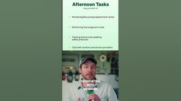 A Day in the Life of a Fleet Manager