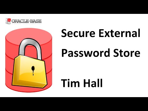 Oracle : Secure External Password Store