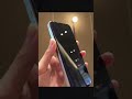 Testing a privacy screen protector in real life.
