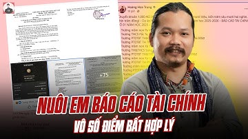 HOÀNG HOA TRUNG CHÍNH THỨC ĐƯA RA BÁO CÁO TÀI CHÍNH: CDM CHỈ RA VÔ SỐ ĐIỂM BẤT HỢP LÝ