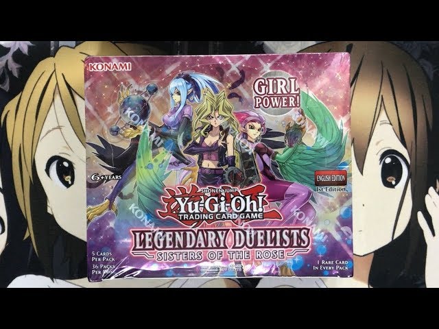 legendary duelists sisters of the rose booster box Yugioh Season 2 Display Box: 8 Mini- Boxes : Toys & Games Each booster pack contains 5 cards Dive into Legendary Duelists Opening My Legendary Duelist Sisters