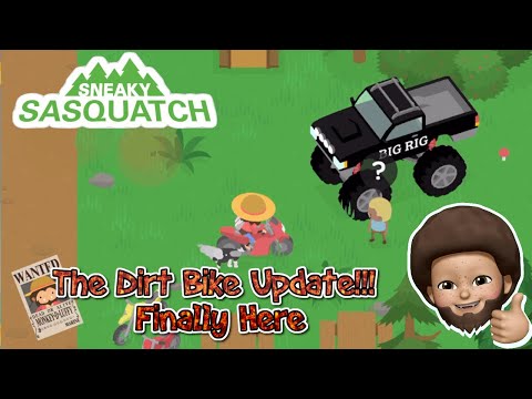 Sneaky Sasquatch - Dirt Bike Update finally here | The update that we wait for so long