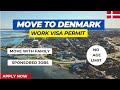 Live &amp; Work in Europe 2025 | Denmark is Hiring Overseas Workers with Visa Sponsorship