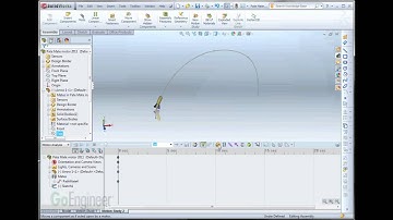 SOLIDWORKS 2011 - Path Mate Motor