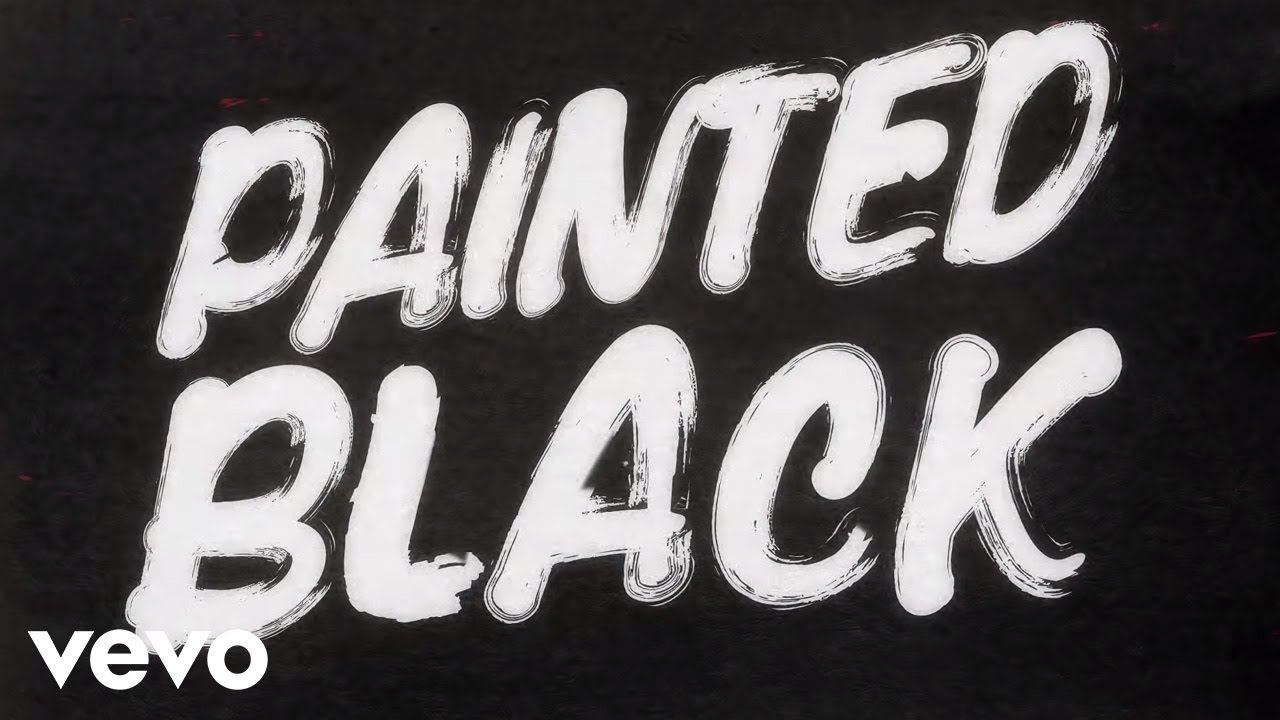 The Rolling Stones Paint It Black Official Lyric Video Youtube