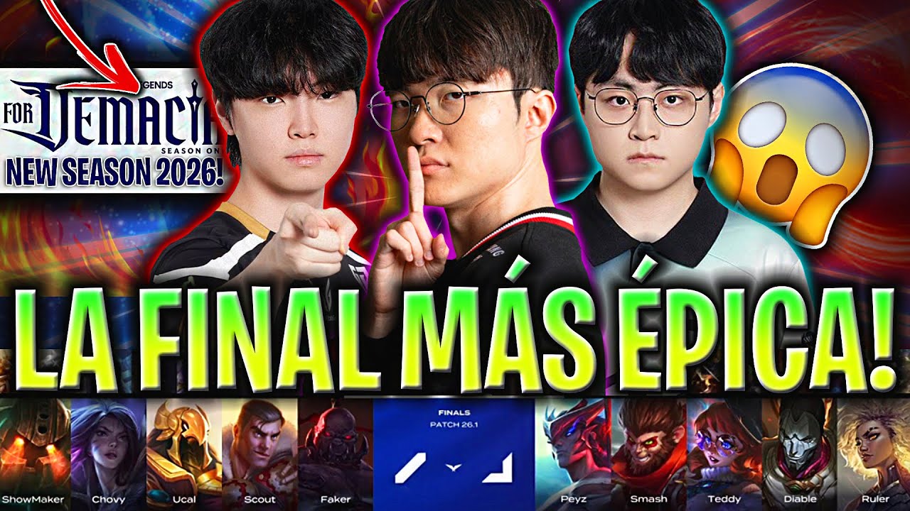 FAKER Y CHOVY EN LA FINAL MÁS ÉPICA!😱 - TEAM MID vs TEAM BOT | LCK NEW SEASON 2026 SHOWMATCH