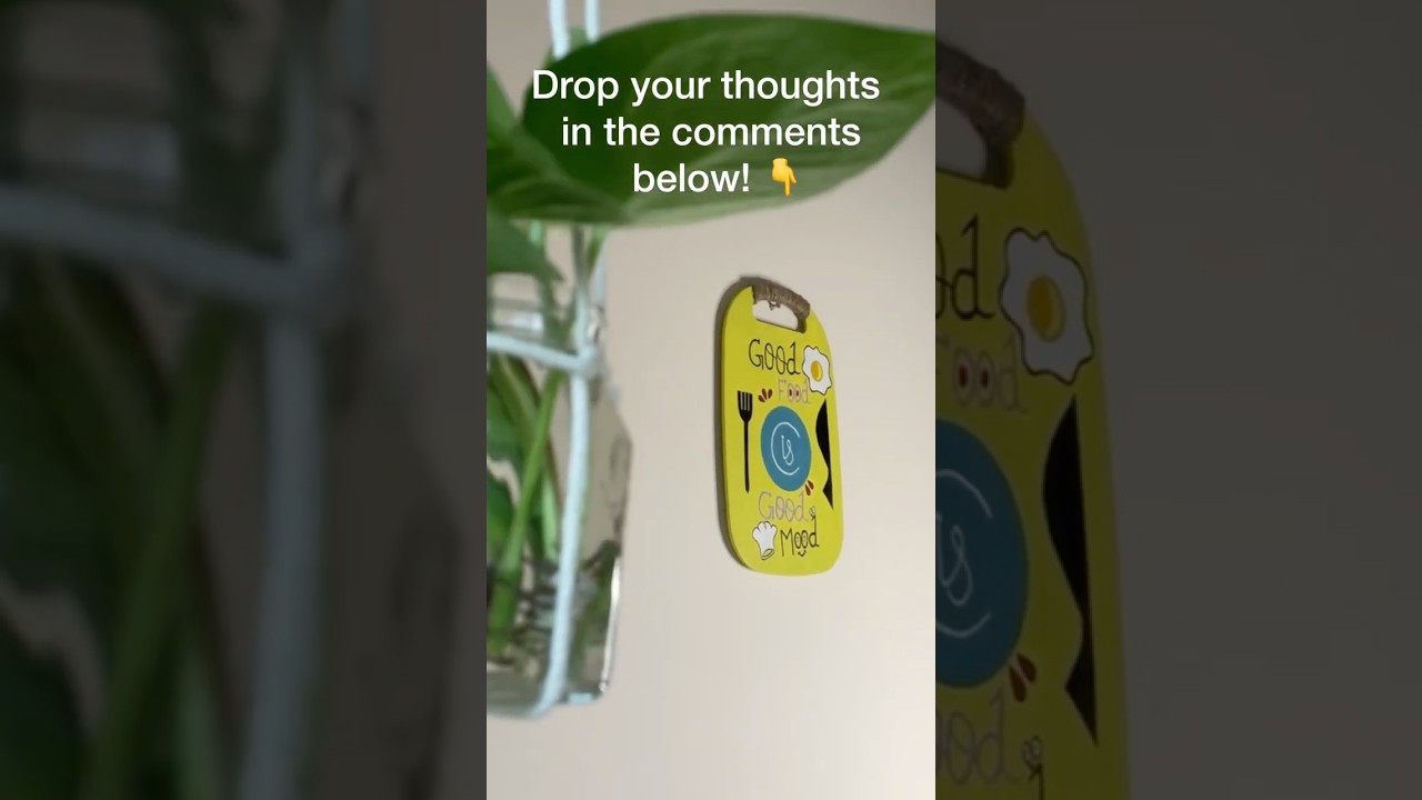 ✨Turn an old chopping board into stunning decor magic! 🎨 Quick, easy, fun! Get creative today! 