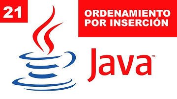 Ordenamiento por Inserción (Insertion Sort) en Java