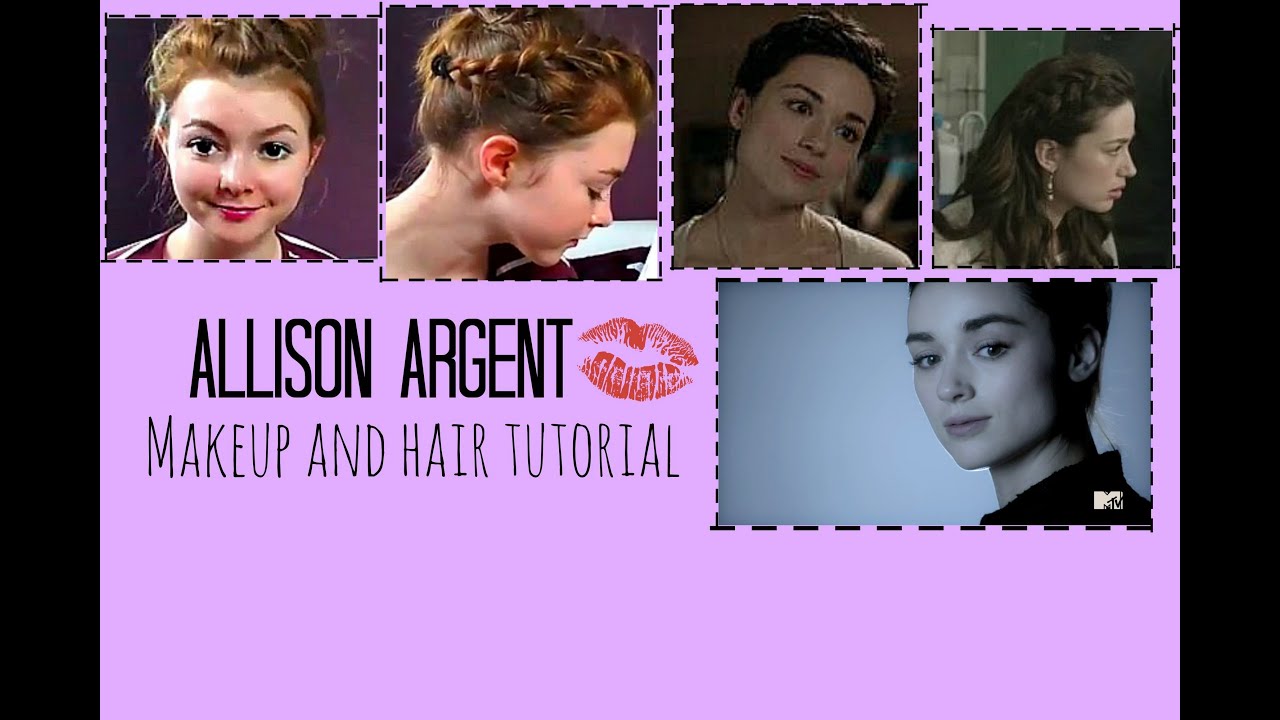 Argent Hair Tutorial- Teen Wolf - YouTube