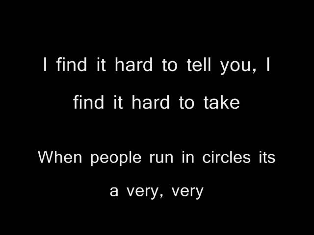 Mad World Karaoke/Instrumental for FEMALE with lyrics on screen&describtion