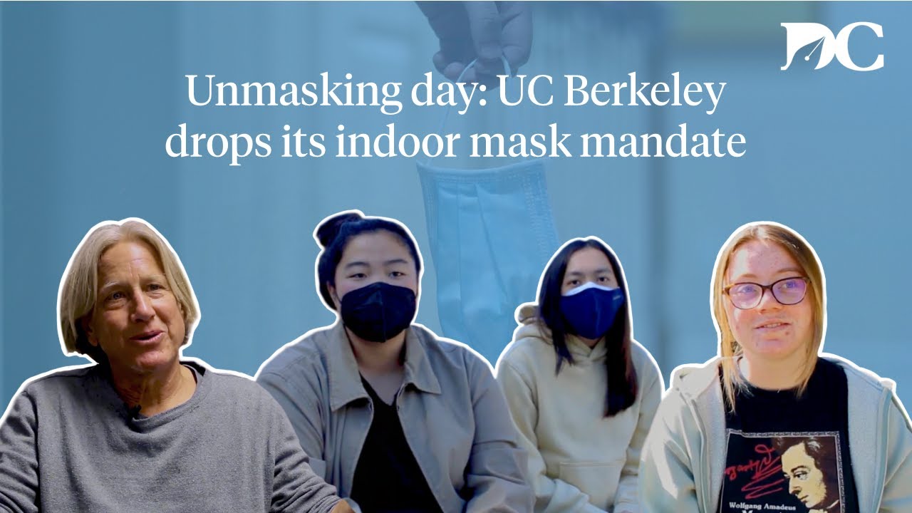 Unmasking day: UC Berkeley drops its indoor mask mandate - YouTube