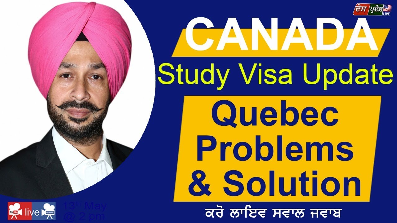 CANADA | Study Visa Updates | Quebec Problems & Solutions | - YouTube