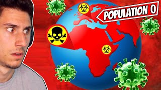 MY VIRUS ENDED THE HUMAN RACE! | Plague Inc