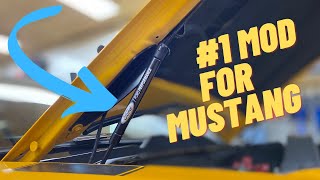 Installing Ford Performance Hood Struts | S197 Boss 302 Mustang by Nate Marcy 948 views 1 year ago 9 minutes, 24 seconds