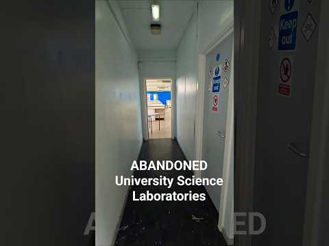 ABANDONED University Science Laboratories #abandoned #urbex #shorts