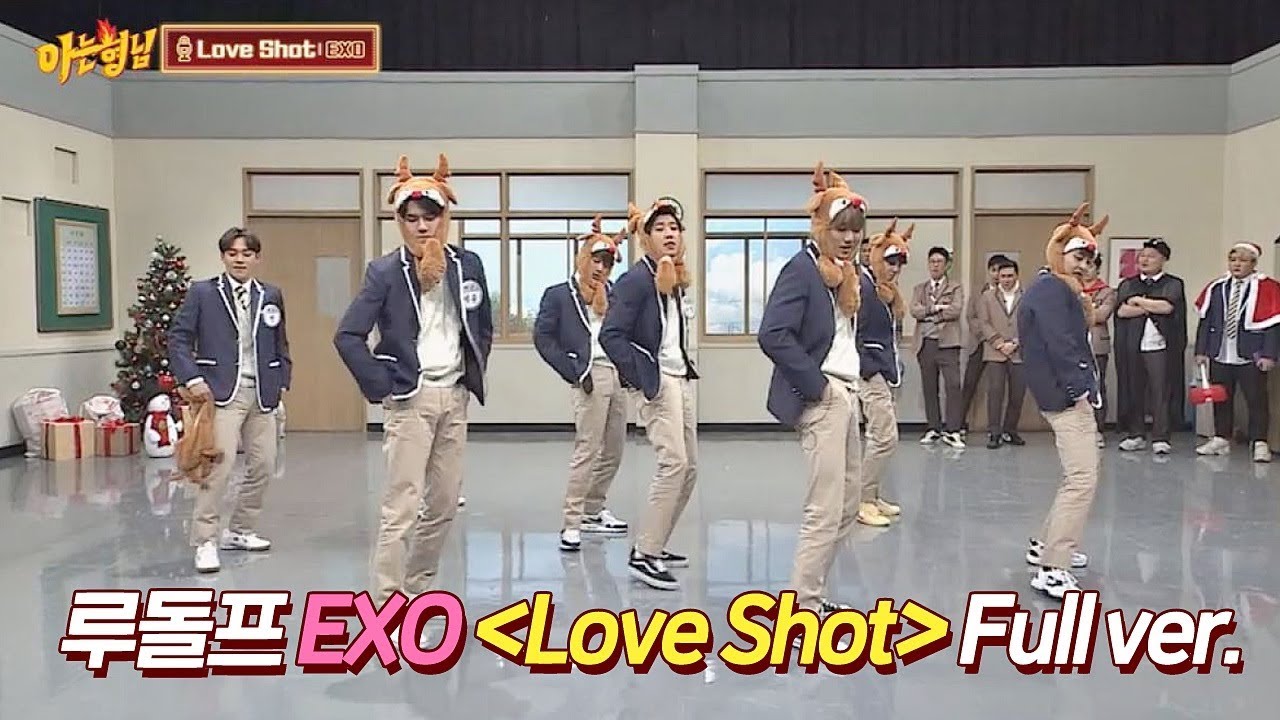 Full Version Rudolph EXO Love Shot  Knowing bros 159