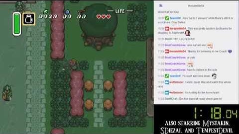 ALttP Randomizer (V6) 4-Way Race - 10/2/2016