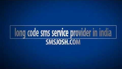 Long Code SMS Gateway Service Provider India| Long Code SMS Service India