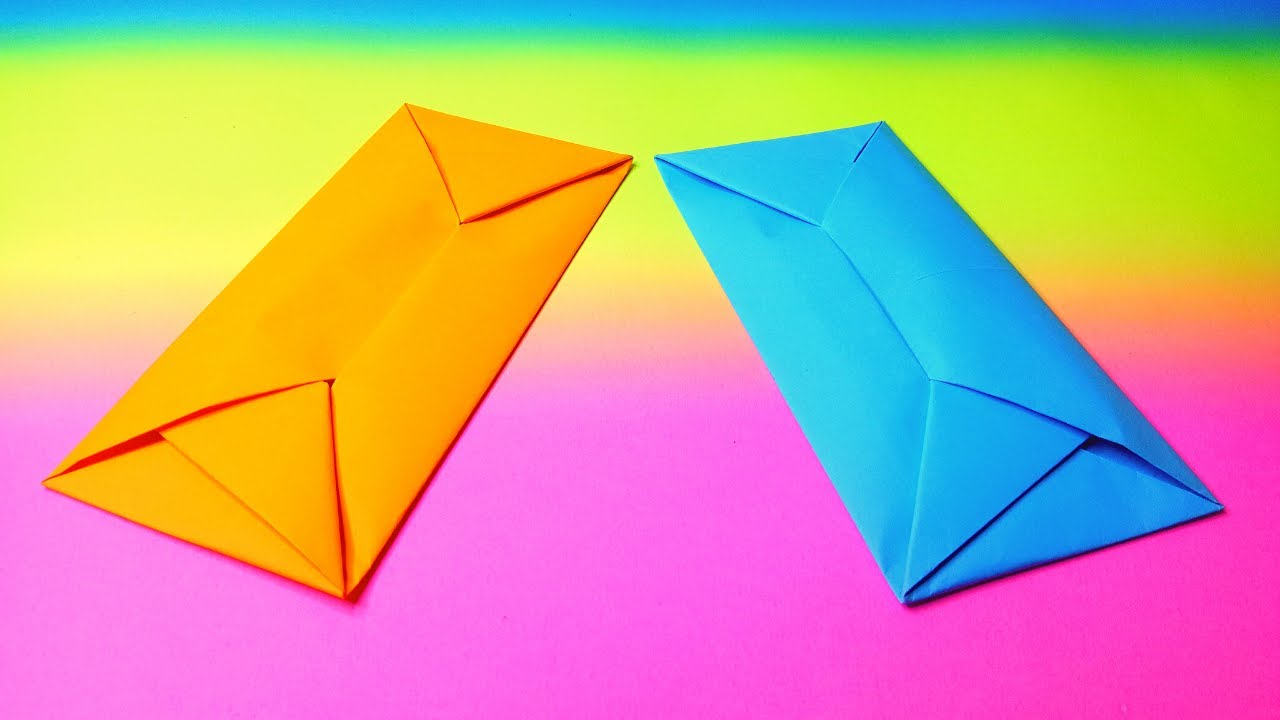 Cara Membuat Amplop Origami Super Simple Kerajinan 