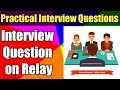 Interview question on relay relay setting  types of relay hindi