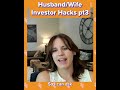 Husband Wife Investor Hacks pt3 #shorts