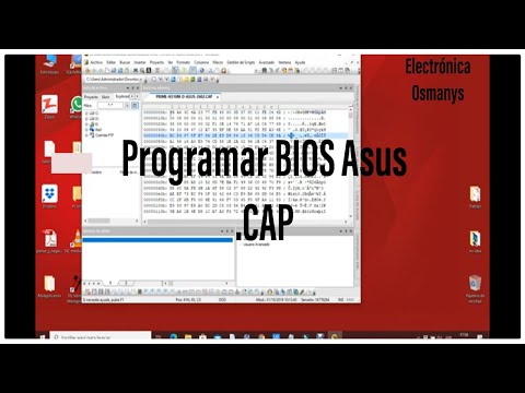 COMO PROGRAMAR BIOS ASUS ,Convertir archivos .cap a .bin