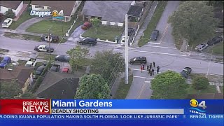 Police Investigate Deadly Shooting In Miami Gardens