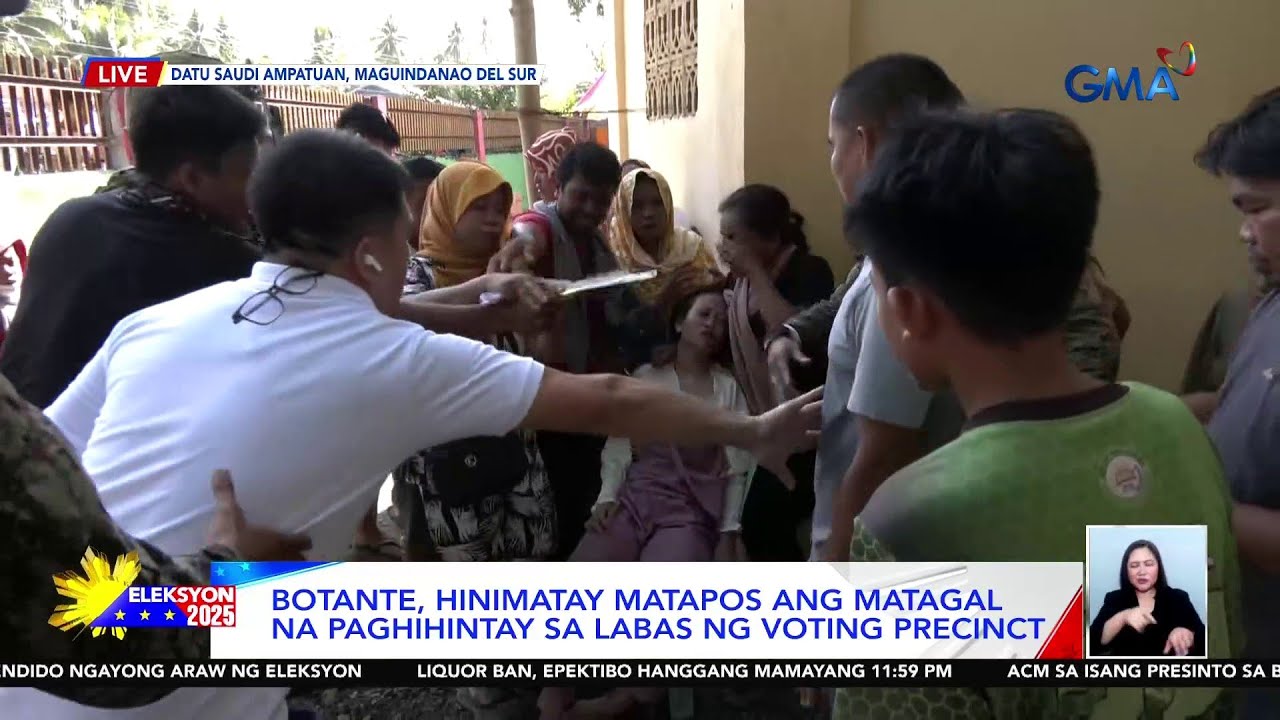 Botante, hinimatay matapos ang matagal na paghihintay sa labas ng voting precinct | Eleksyon 2025