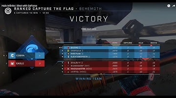 Halo Infinite | Ranked CTF - KILLING FRENZY "Get Off Me" (39 Kills)