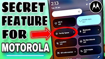 "SECRET FEATURE" in Motorola Phones | Family Space Motorola | Moto Edge 50 Fusion Features
