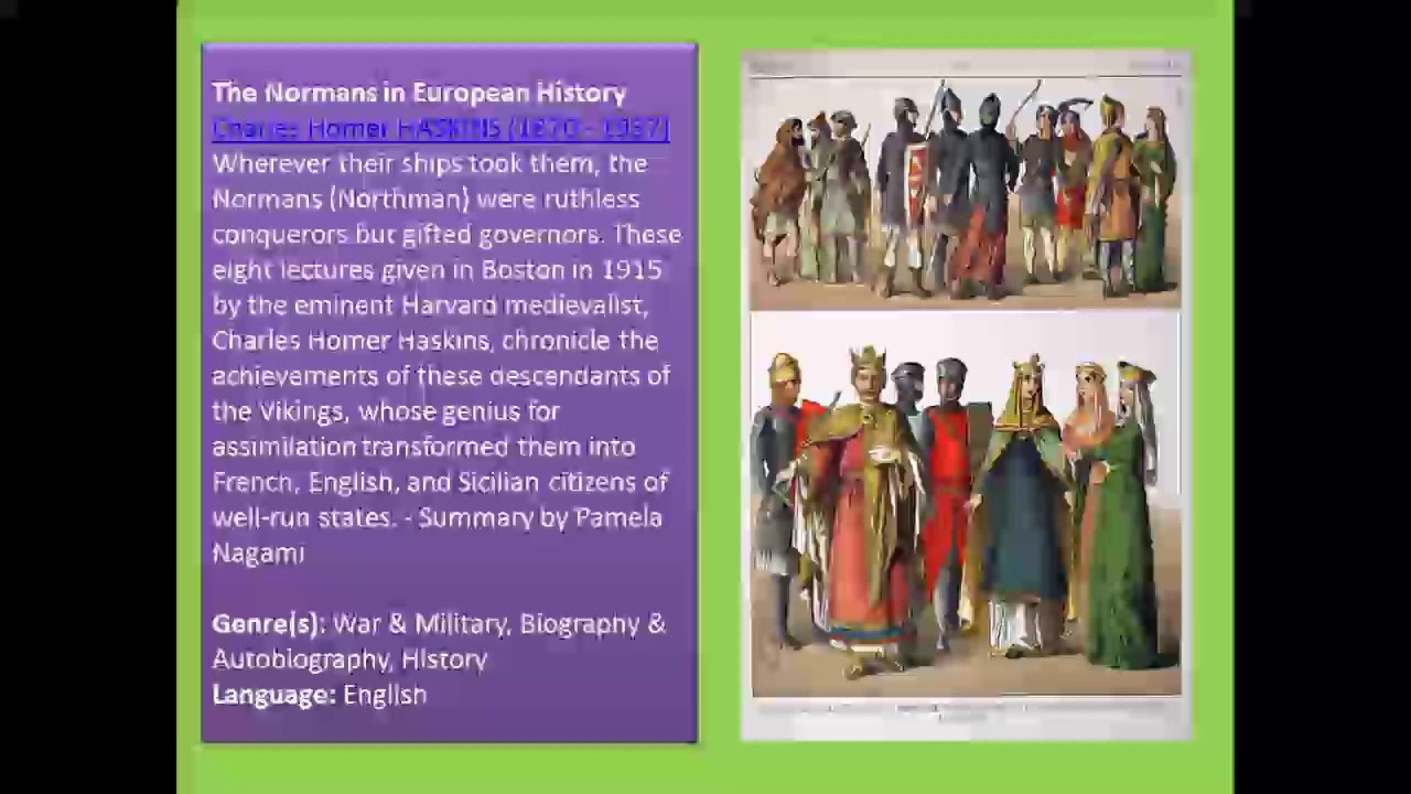 The Normans in European History (FULL Audiobook)