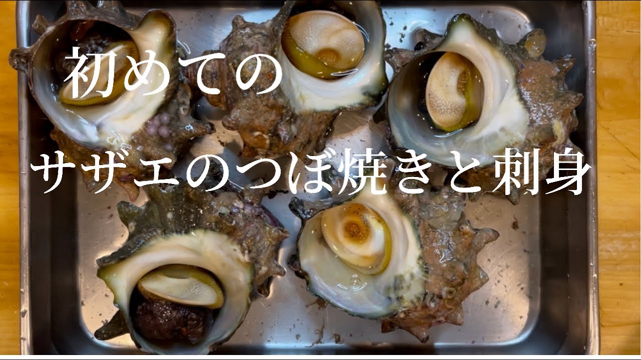 サザエ 美味しい作り方の秘訣 下処理のポイント Youtube